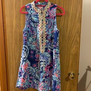 Lilly Pulitzer Jane Shift Dress - Deep Indigo Gypsea